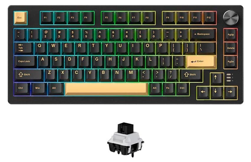 Bàn phím cơ Dareu EK75 RT Rapid Trigger DareU Magnetic switch