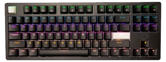 Bàn phím cơ Dareu EK87 V2 Black Brown switch