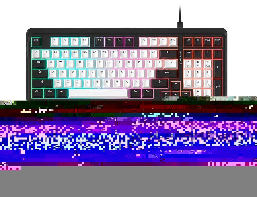 Bàn phím cơ Dareu EK98 White Black DareU Dream switch
