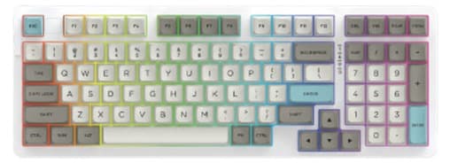 Bàn phím cơ Dareu Không dây A98 Pro-Timeless (Dareu Dream (Linear)/ LED RGB)