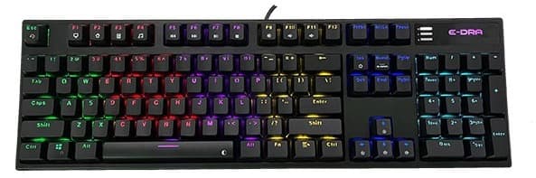 Bàn phím cơ E-DRA EK3104L Red switch