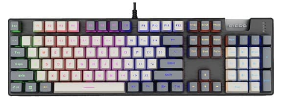 Bàn phím cơ E-Dra EK312 – BETA Brown Switch
