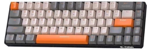 Bàn phím cơ E-Dra EK368L – Alpha Brown Switch