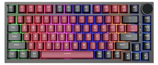 Bàn phím cơ E-Dra EK375 Beta Brown Switch