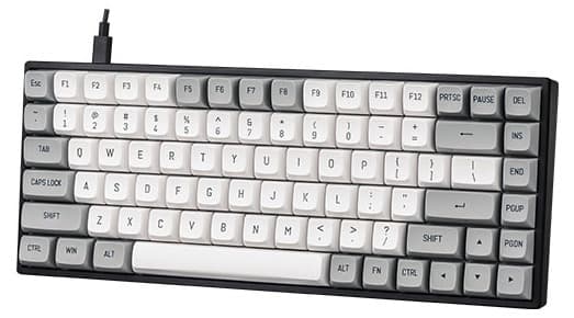 Bàn phím cơ E-DRA EK384W V2 3 Mode Wireless Gateron Brown switch