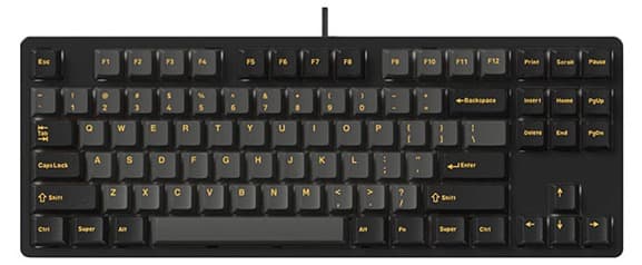 Bàn phím cơ E-DRA EK387FL Polar Night Gateron Yellow switch