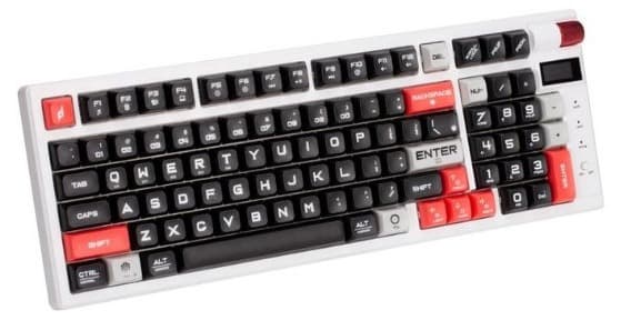 Bàn phím cơ E-Dra EK398 Pro Wireless Red Switch