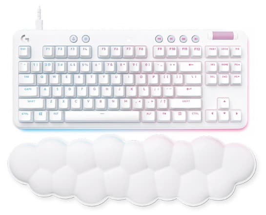 Bàn phím cơ Logitech G713 RGB TKL OFF WHITE LINEAR