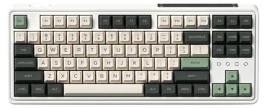 Bàn phím FL-Esports CMK87SAM 3 Mode Wireless Tropical Forest Kailh Box Tropical Forest switch