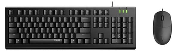 Bộ bàn phím chuột có dây Rapoo X125S