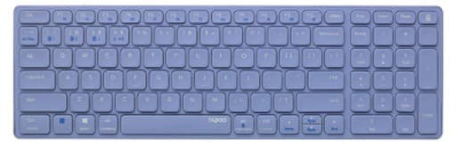 Bàn phím không dây Rapoo E9350G (Tím)