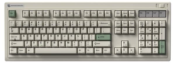 Bàn phím cơ FL-Esports OG104 Classic White 3 Mode Kailh Coolmint V2 switch