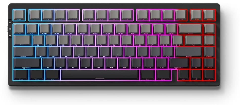 Bàn phím cơ MCHOSE 3 Modes G75 Pro – Black – Cabbage Tofu Switch V2